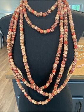 Multi-Strand Wooden Beads all 4 strands for one price!